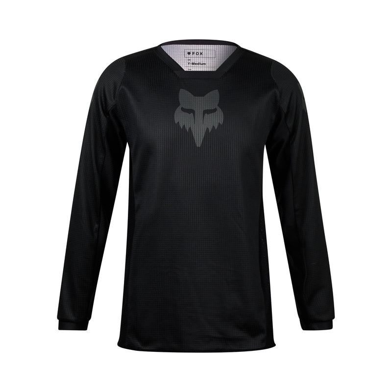 BLUZA MOTOCYKLOWA JUNIOR FOX BLACKOUT BLACK BLACK