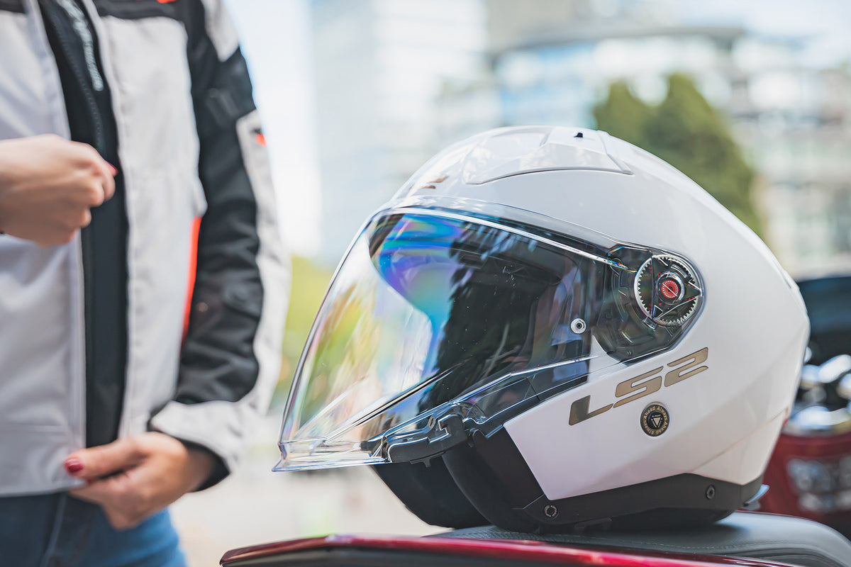 KASK LS2 OF603 INFINITY II FOCUS WH.BL RED-06