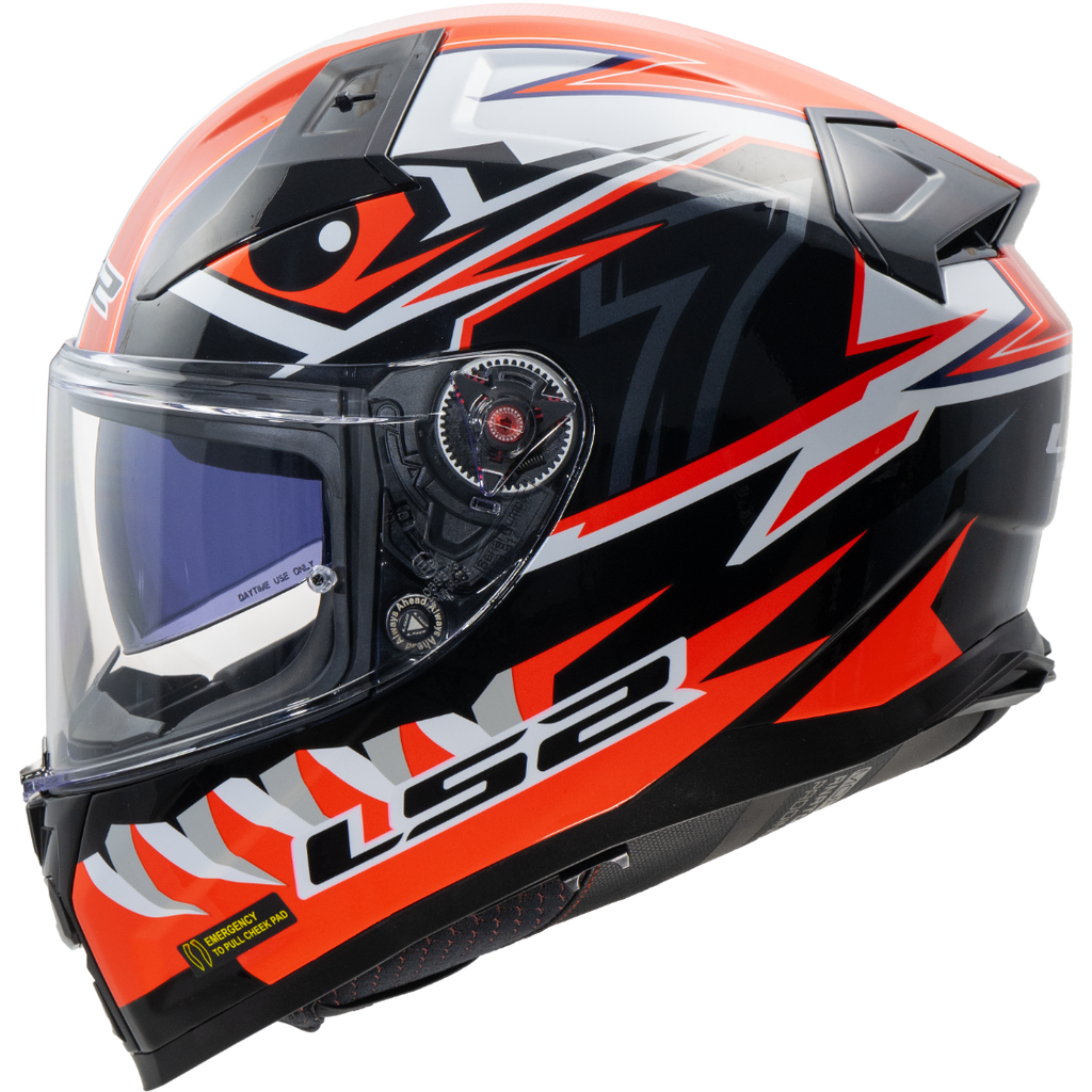 KASK LS2 FF811 VECTOR II BUNTRI BLACK RED-06