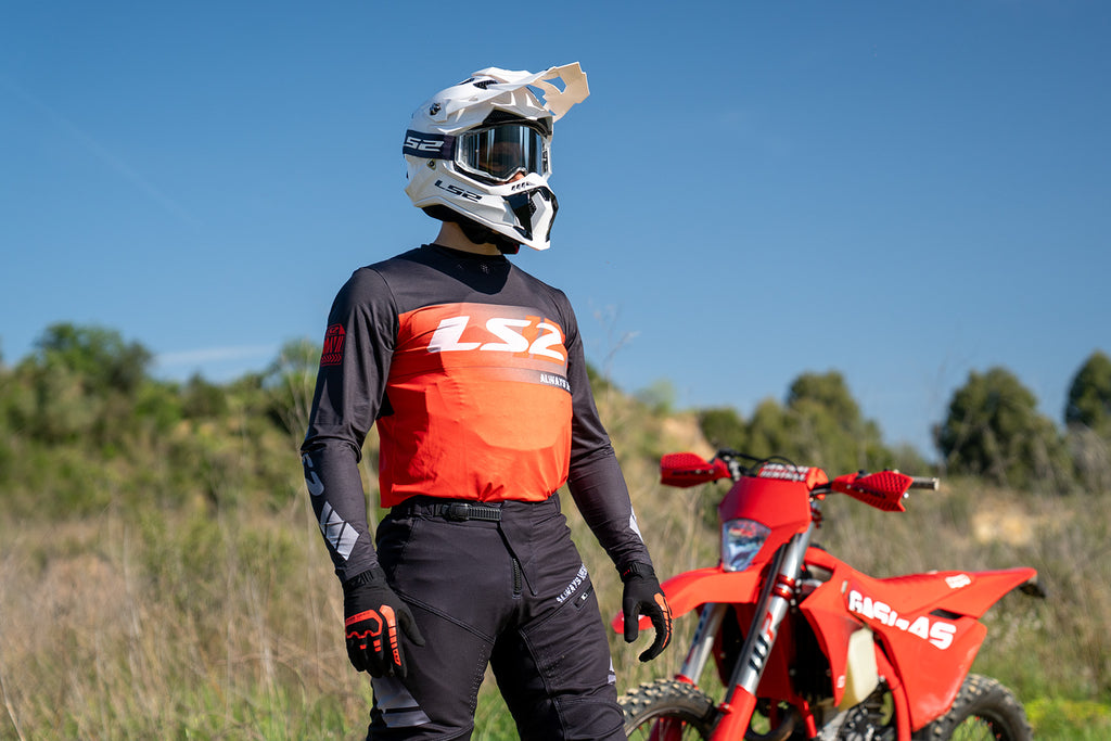 BLUZA LS2 GRAVEL BLACK H-V YELLOW