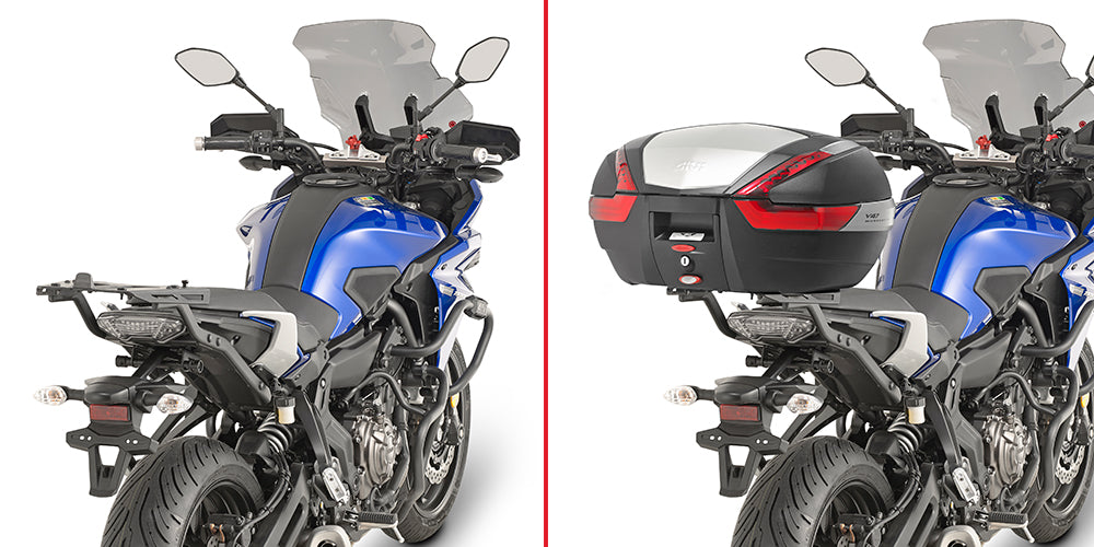 GIVI STELAŻ KUFRA CENTRALNEGO (BEZ PŁYTY) - YAMAHA MT-07 TRACER (16)
