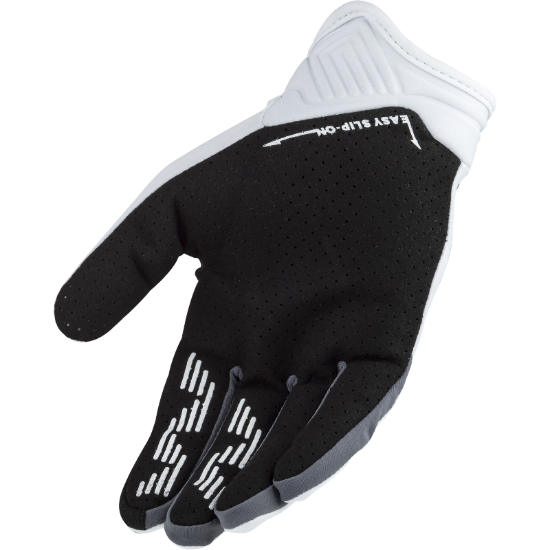 RĘKAWICE LS2 BEND MAN WHITE GREY