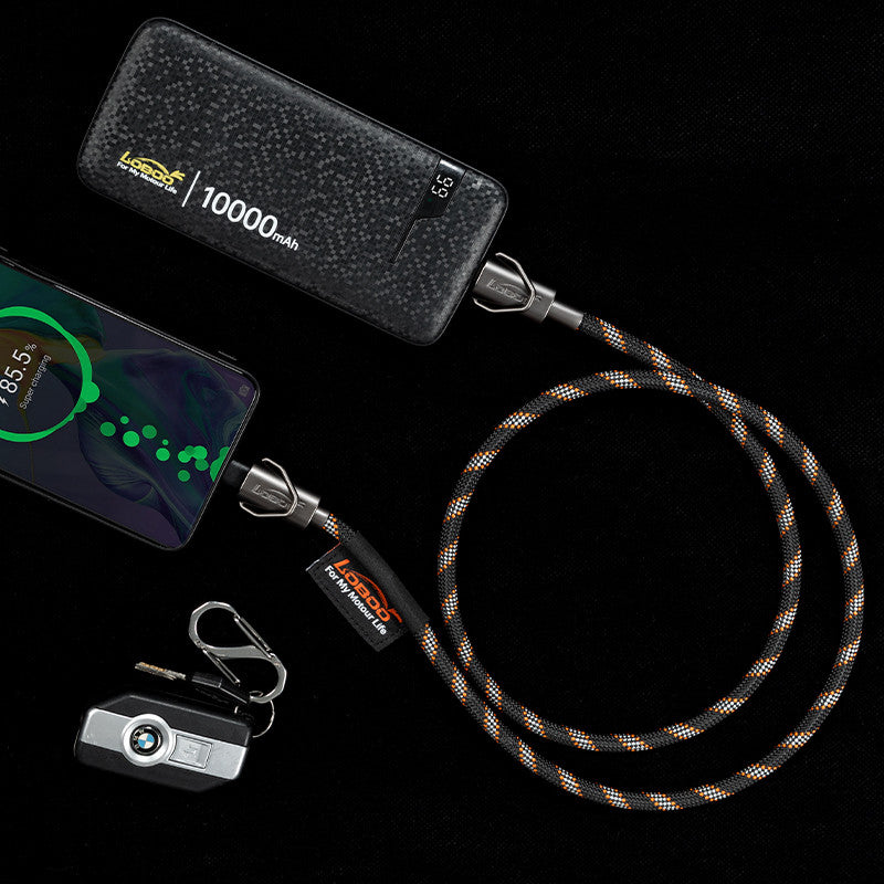 LOBOO Smycz/kabel do ładowania USB-C 100W