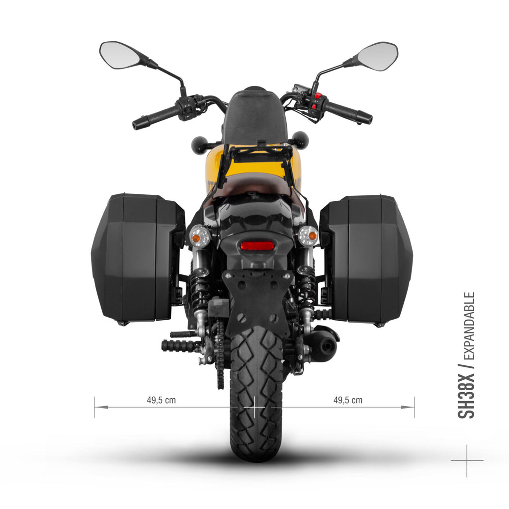 STELAŻ KUFRA BOCZNEGO 3P SHAD DO QJ MOTOR SRV 125