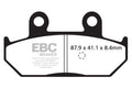 EBC Brakes Klocki hamulcowe EBC SFAC412 skuterowe karbonowe (kpl. na 1 tarcze)