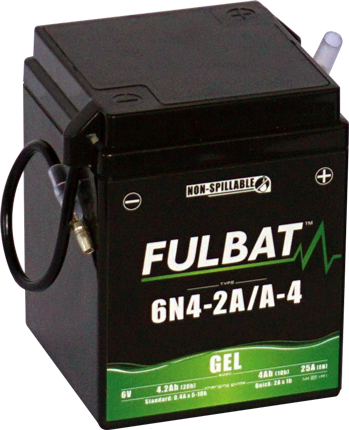 Akumulator FULBAT FUL GEL - 6N4-2A / 6N4-2A-4 (Żelowy, bezobsługowy)