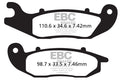 EBC Brakes Klocki hamulcowe EBC FA465R (kpl. na 1 tarcze)