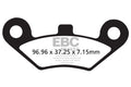 EBC Brakes Klocki hamulcowe EBC FA453R (kpl. na 1 tarcze)