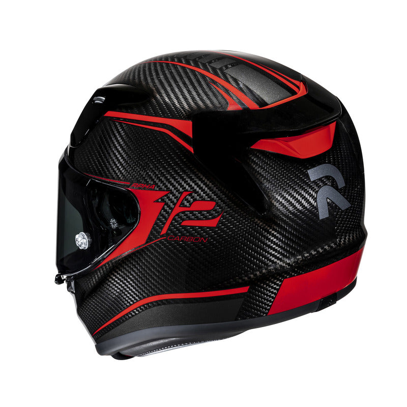 KASK MOTOCYKLOWY HJC RPHA12 CARBON KERES BLACK RED