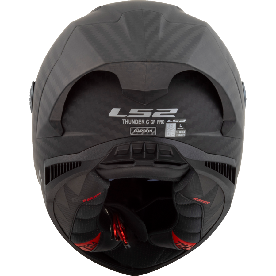KASK LS2 FF805 THUNDER C GP FIM MATT CARBON -06