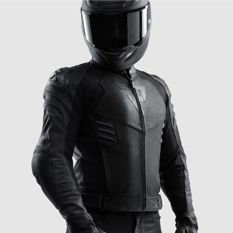 KURTKA MOTOCYKLOWA SKÓRZANA REBELHORN VANDAL 2 BLACK