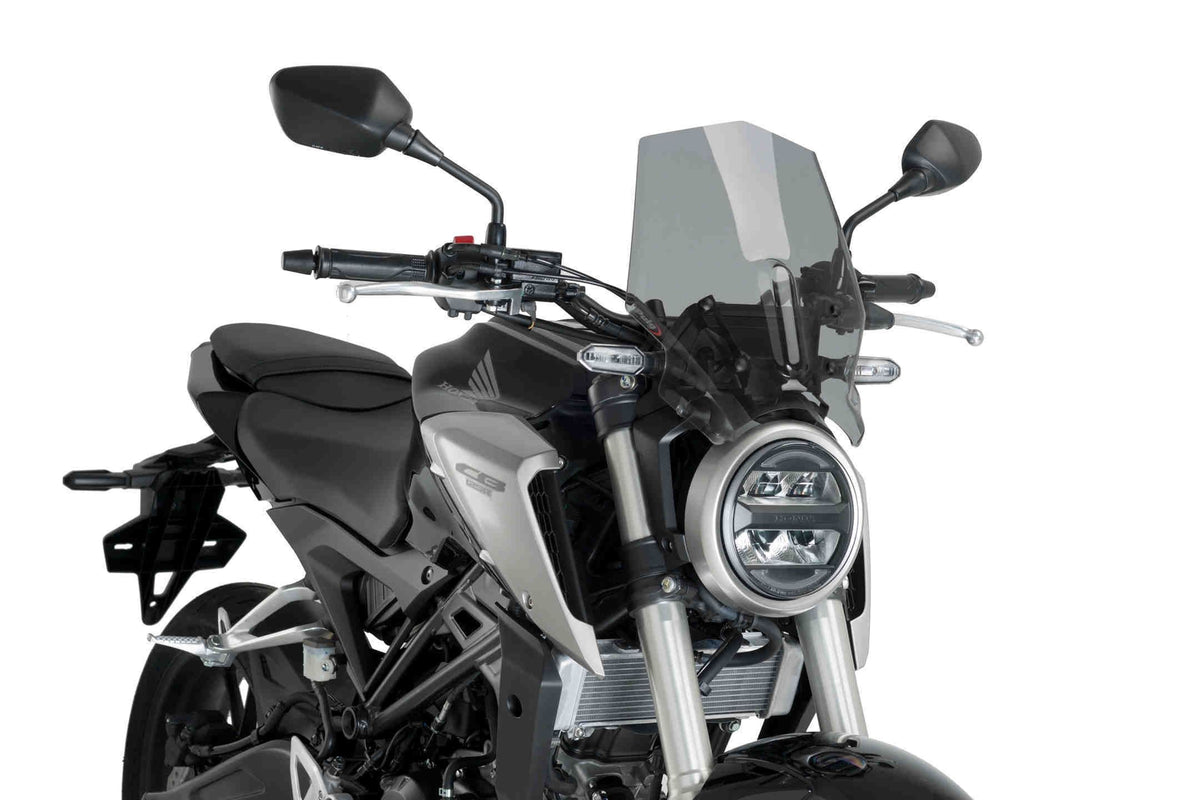 SZYBA OWIEWKA PUIG DO HONDA CB125R / CB300R 18-22 LEKKO PRZYCIEMNIONA