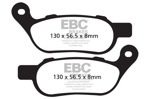 EBC Brakes Klocki hamulcowe EBC FA458V V-PAD (kpl. na 1 tarcze)