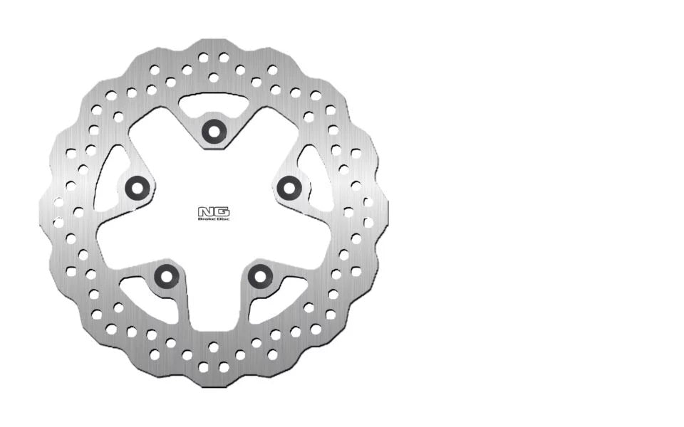 NG TARCZA HAMULCOWA TYŁ SUZUKI GSXR1300 99-07, GSXF, GSF 600/650/1200 , SV 65099-02, KYMCO 125/200/300 08-17 (240X89X5,0MM) (5X10,5MM) WAVE – zdjęcie 2