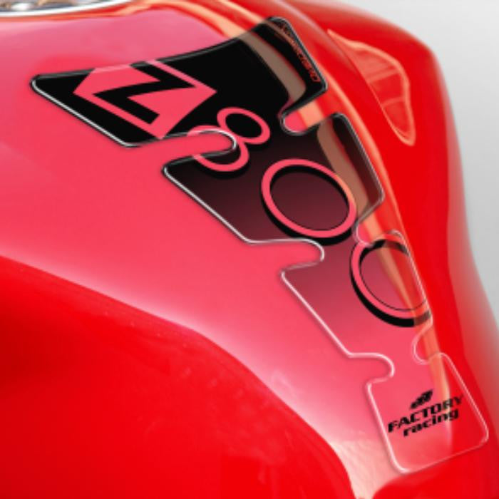ONEDESIGN Tankpad Spirit shape logo Z800 czarny/transparentny