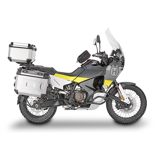 KAPPA SZYBA TRIUMPH TIGER 1200 GT/GT PRO '22-'25, EXPLORER/RALLY EXPLORER '22-'25, HUSQVARNA NORDEN 901 '22-'25, PRZEZROCZYSTA 57X38 CM (WYS. X SZER.) WYŻSZA O 12,5 CM OD ORYGINAŁU, PRZEZROCZYSTA – zdjęcie 3