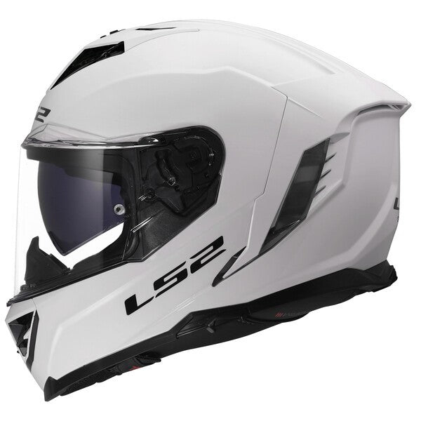 KASK LS2 FF818 STORM III SOLID GLOSS WHITE