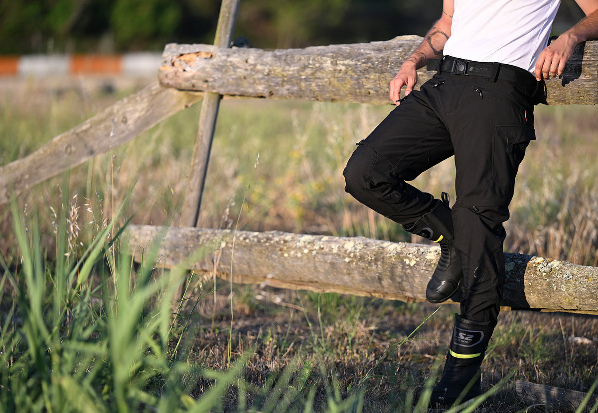 SPODNIE LS2 DOUGLAS MAN PANT BLACK
