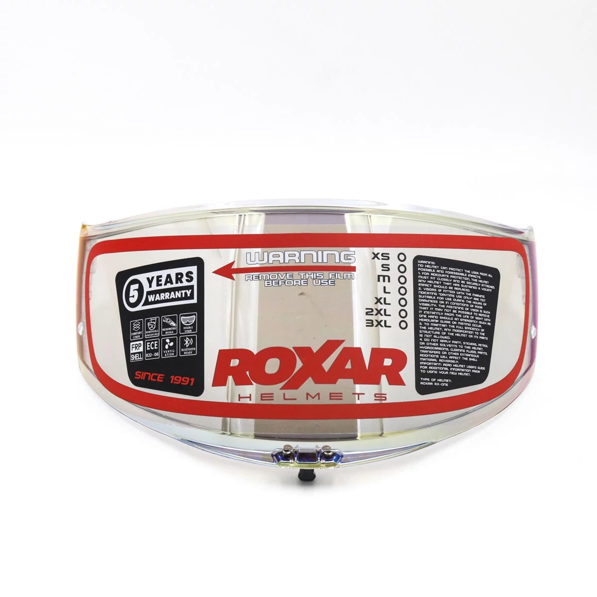 ROXAR HELMETS ROXAR Wizjer Bayamo EVO AS/PR Tęczowy Irydowy