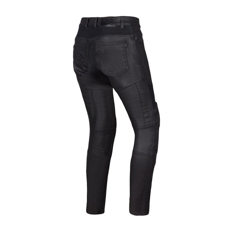 JEANSY MOTOCYKLOWE DAMSKIE OZONE ROXY WAXED BLACK 24/30