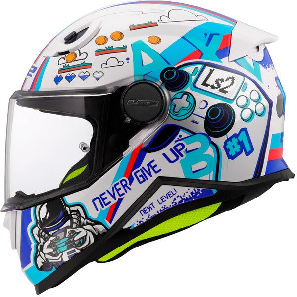 KASK LS2 FF812 KID NEXT LEVEL WHITE