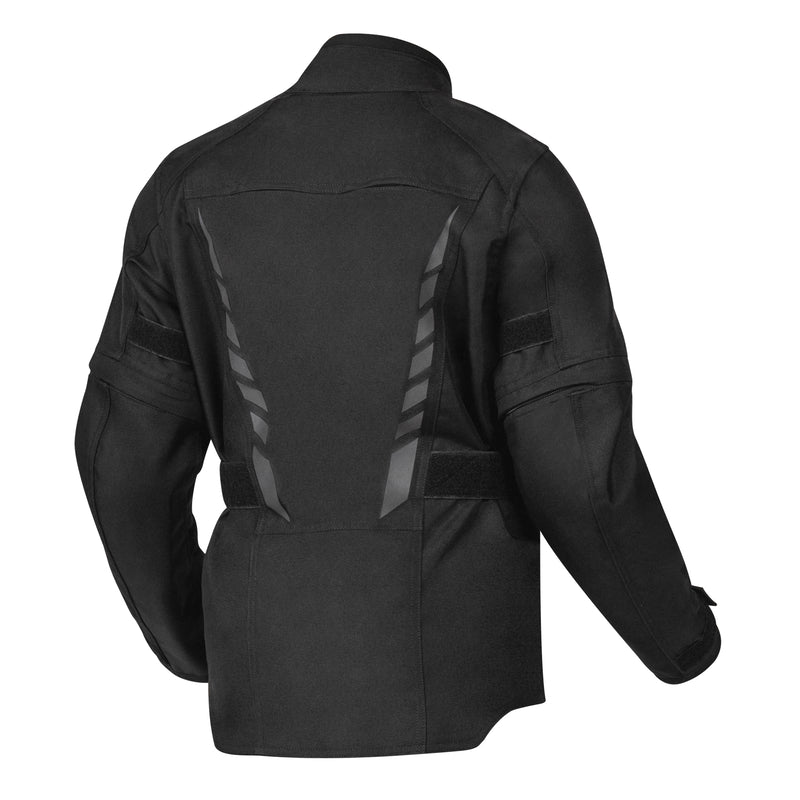 KURTKA MOTOCYKLOWA TEKSTYLNA JUNIOR OZONE SAHARA BLACK – zdjęcie 2