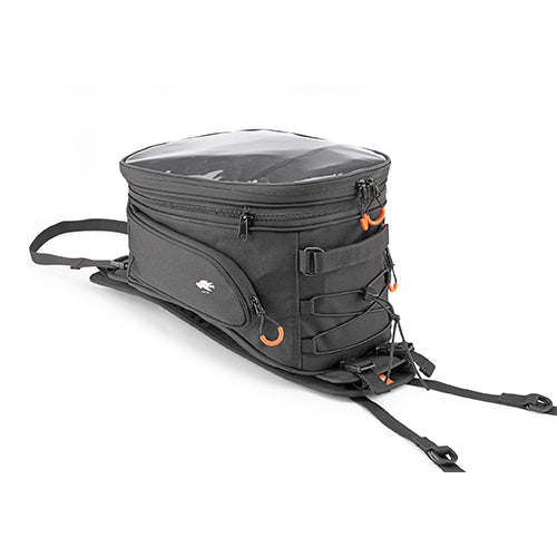 KAPPA TORBA NA ZBIORNIK / BAK (TANKBAG) ENDURO 15-20L (25-30X28X34CM) POWIĘKSZALNA KOLOR CZARNY (STRYKER RANGE) – zdjęcie 3