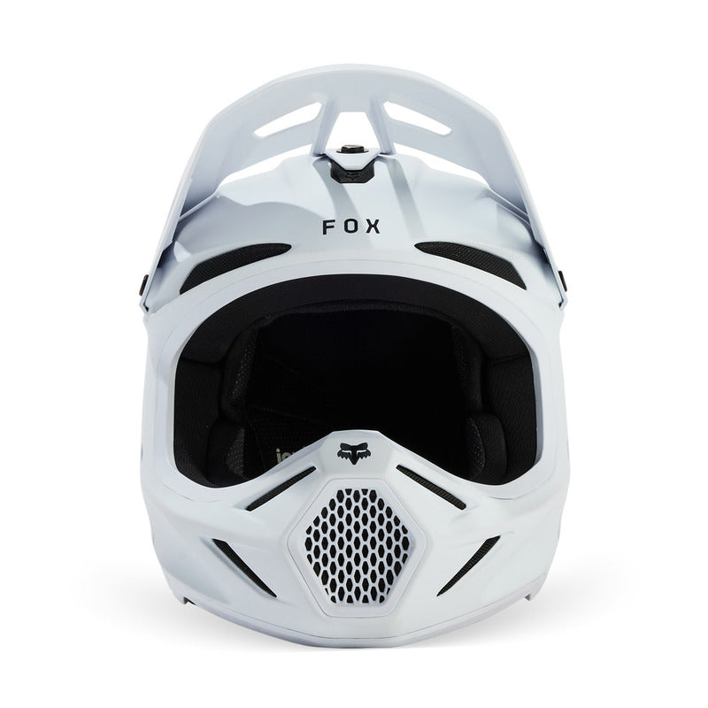 KASK MOTOCYKLOWY FOX V3 SOLID MATTE WHITE