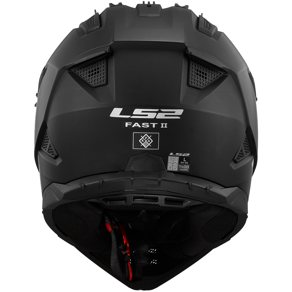 KASK LS2 MX708 FAST II SOLID MATT BLACK