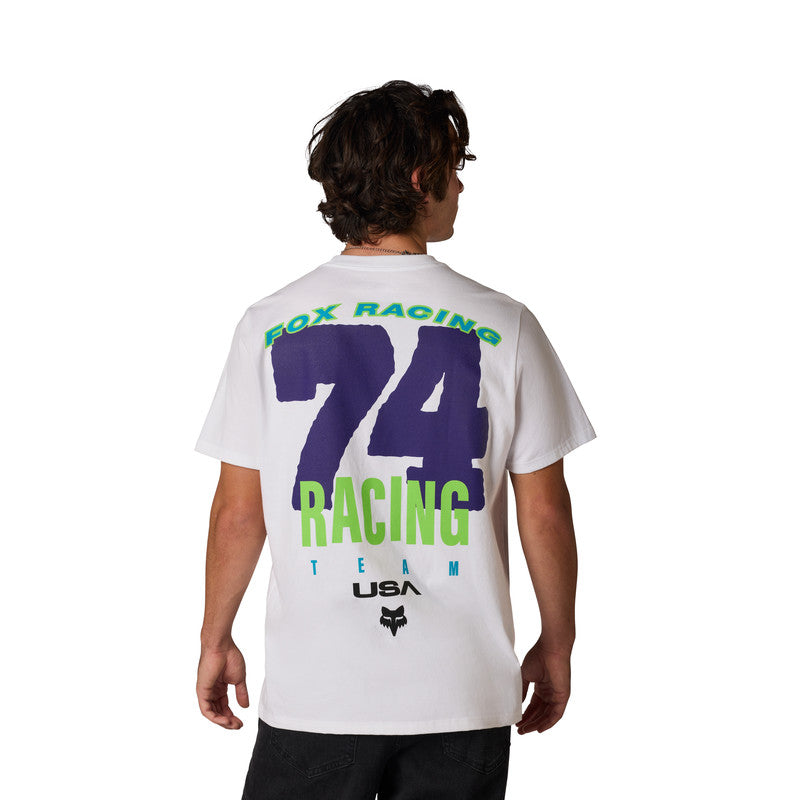 T-SHIRT FOX HARDCORE 195 ORIGINAL WHITE