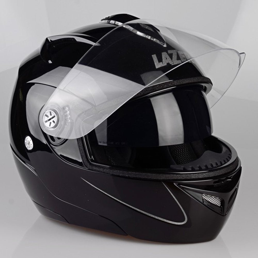 Kask motocyklowy LAZER PANAME (No ISV) Z-Line Lumino czarny metalik