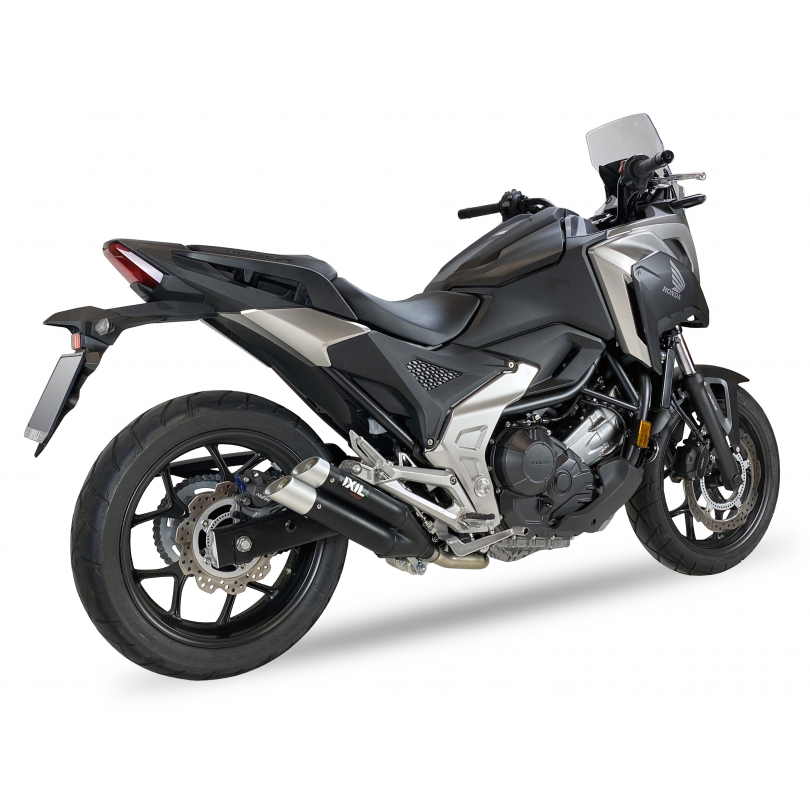 Tłumik IXIL HONDA NC 750 X 21-23 (RH09) typ L3XB (waga: 3000g, długość: 370 mm., materiał: Inox AISI304, kolor: Anodized aluminu