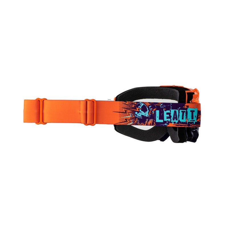 GOGLE LEATT VELOCITY 4.5 83 VLT ORANGE CLEAR OS