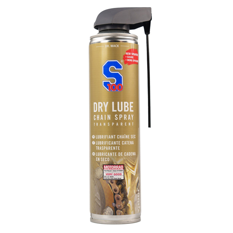 SMAR DO ŁAŃCUCHA W SPRAYU S100 DRY LUBE CHAIN SPRAY 400ML