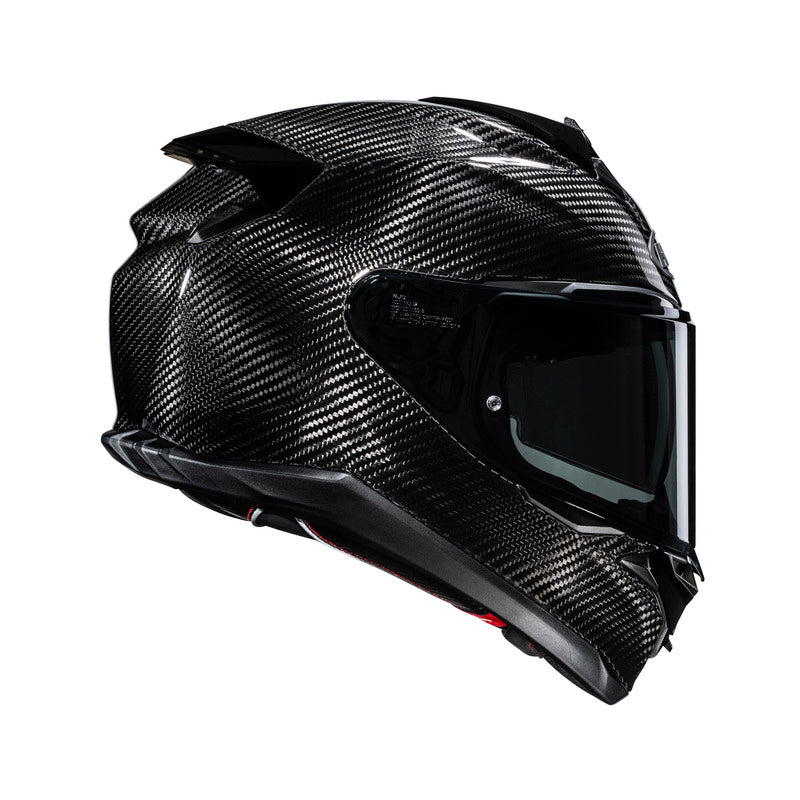 KASK MOTOCYKLOWY HJC F72 SOLID CARBON BLACK – zdjęcie 7