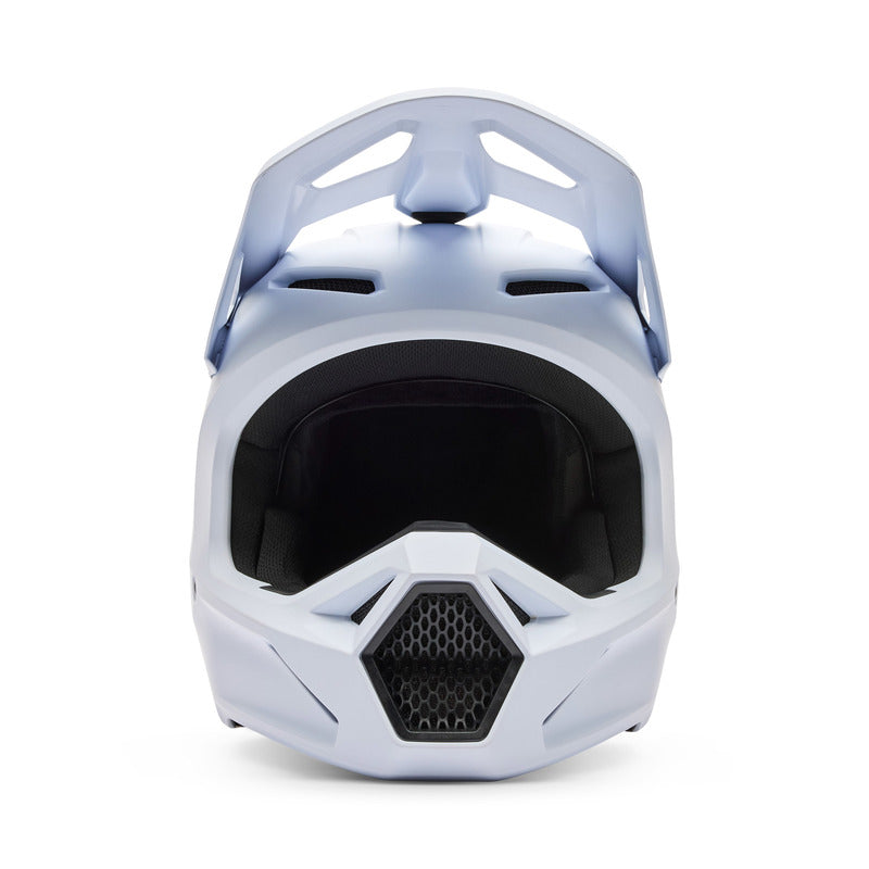KASK MOTOCYKLOWY JUNIOR FOX V1 SOLID MATTE WHITE
