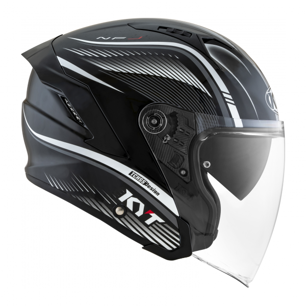 Kask Motocyklowy KYT NF-J RADAR biały