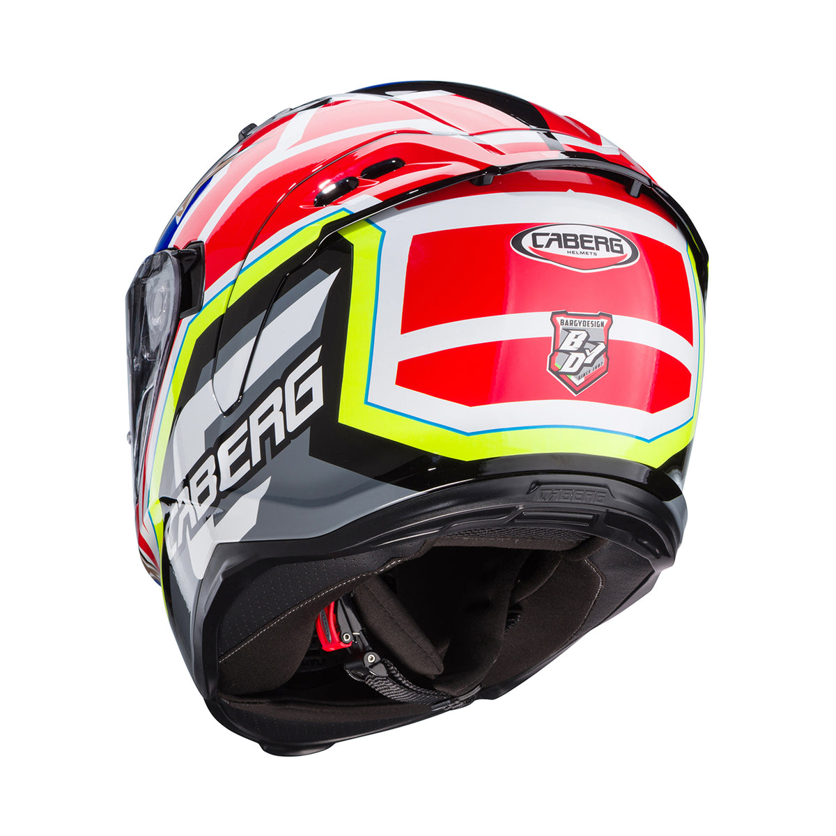 CABERG PROMOCJA KASK INTEGRALNY AVALON X TRUCK KOLOR CZARNY/ŻÓŁTY FLUO/CZERWONY FLUO/NIEBIESKI – zdjęcie 5