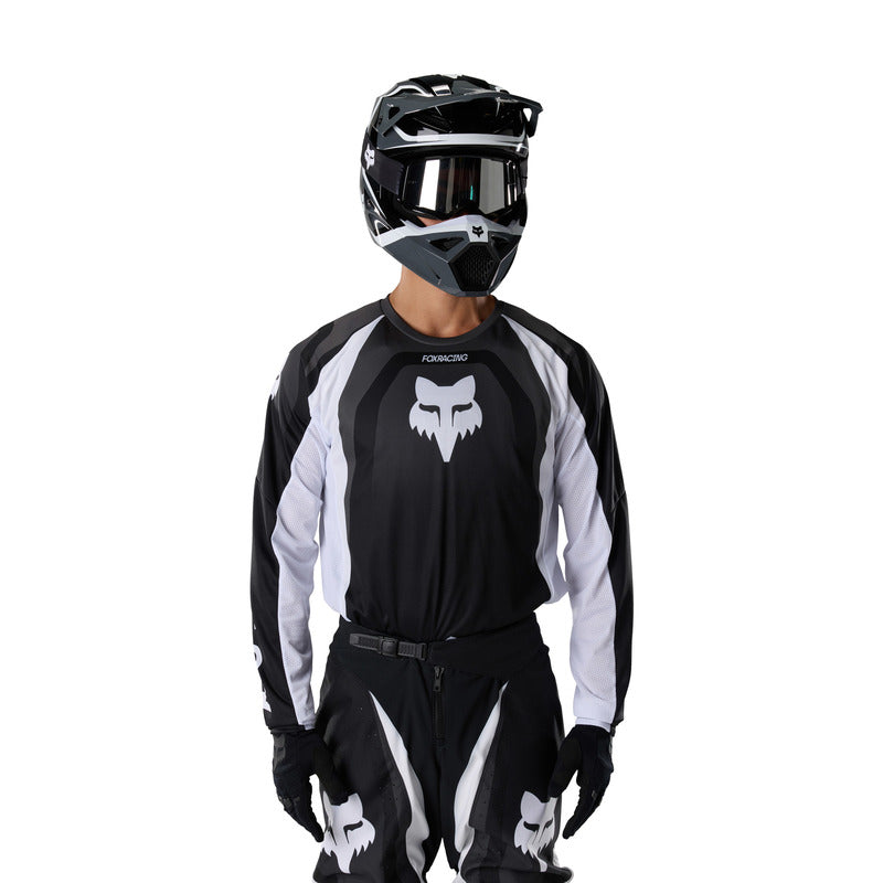 BLUZA MOTOCYKLOWA FOX 180 FRAME EXTD SIZES BLACK