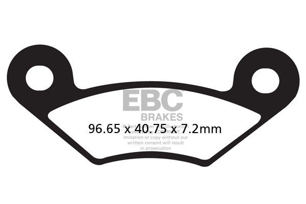 EBC Brakes Klocki hamulcowe EBC FA483TT (kpl. na 1 tarcze)