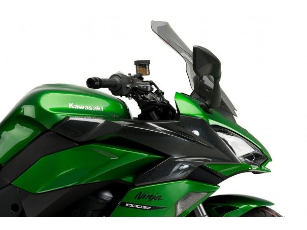 SZYBA SPORTOWA PUIG DO KAWASAKI Z1000SX 11-19 / NINJA 1000 SX 20-22 LEKKO PRZYCIEMNIONA – zdjęcie 3