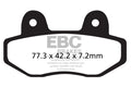 EBC Brakes Klocki hamulcowe EBC FA622R (kpl. na 1 tarcze)
