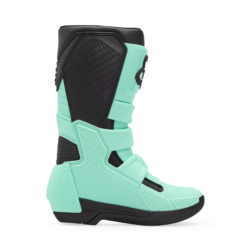 BUTY MOTOCYKLOWE JUNIOR FOX COMP TEAL