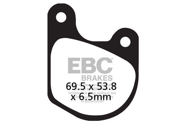 EBC Brakes Klocki hamulcowe EBC FA071V V-PAD (kpl. na 1 tarcze)