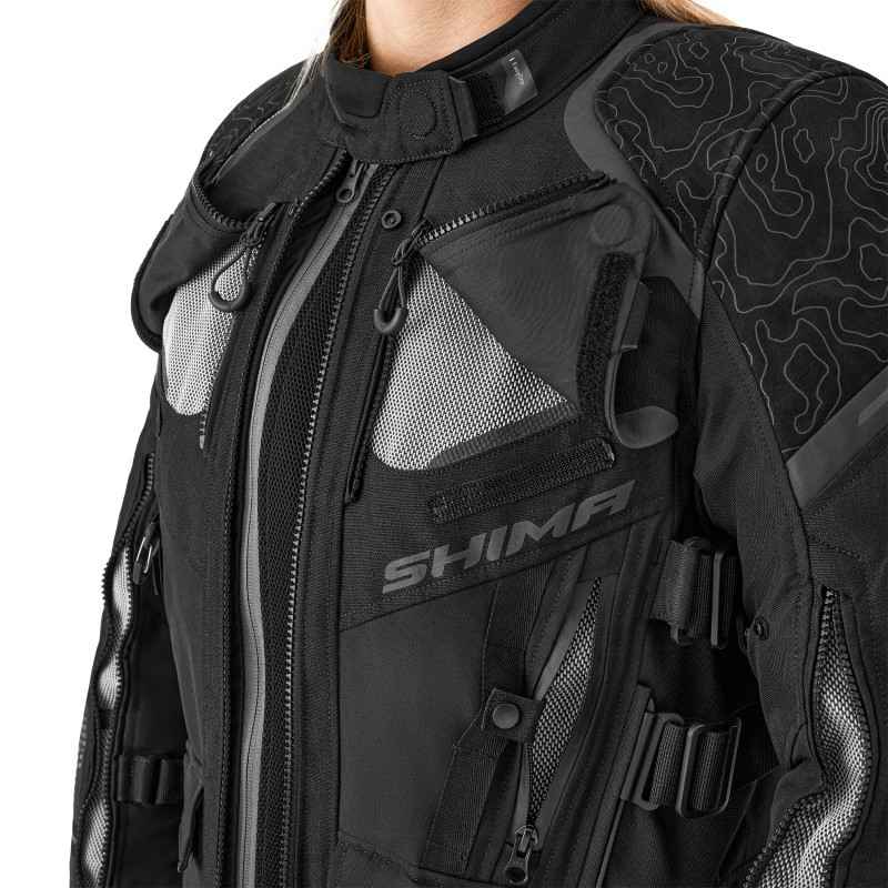 SHIMA TRACKER LADY JKT BLK