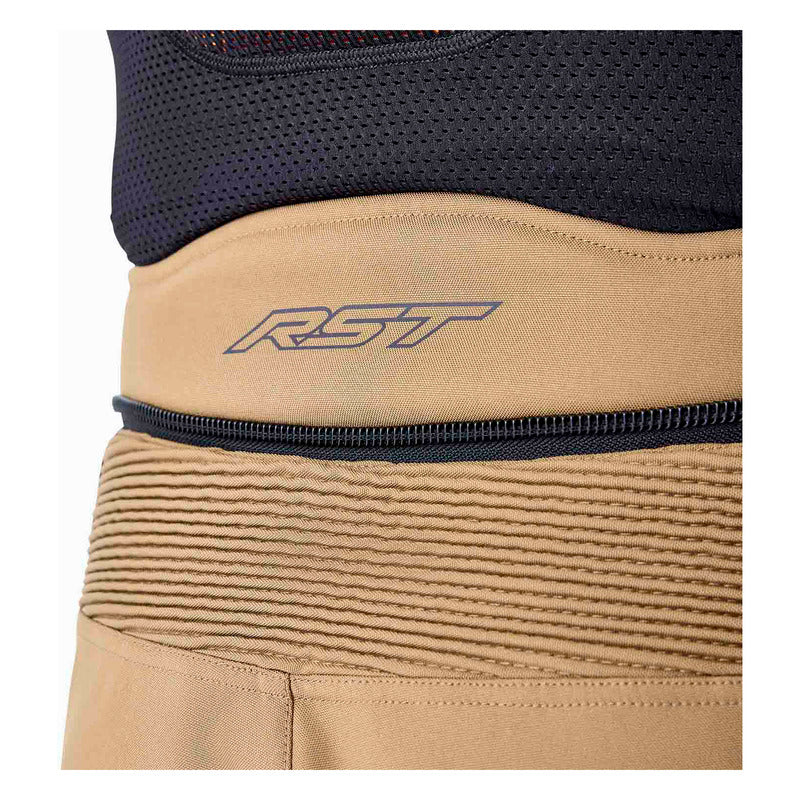 SPODNIE MOTOCYKLOWE TEKSTYLNE RST PRO SERIES ADVENTURE D3O SAND BLACK S