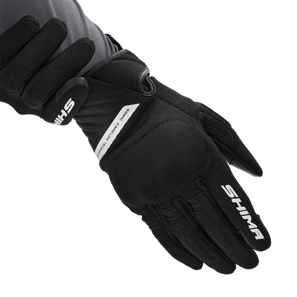 SHIMA SONIC LADY GLV BLK/WHT