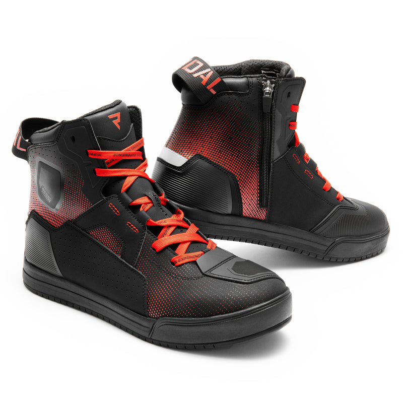 BUTY MOTOCYKLOWE REBELHORN VANDAL 2 BLACK RED