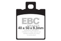 EBC Brakes Klocki hamulcowe EBC FA047/3 (kpl. na 1 tarcze)