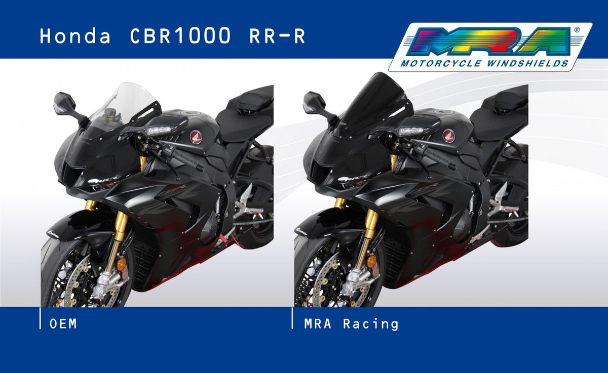 Szyba motocyklowa MRA HONDA CBR 1000 RR-R FIREBLADE /SP 2020-, forma R, bezbarwna